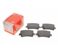 Тормозные колодки задние (без датчика, 105.5x56x17) Volkswagen Golf 5 / Фольксваген Гольф 5 2003-2009 23914.170.1 ZIMMERMANN (Германия)