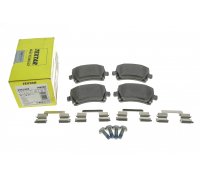 Тормозные колодки задние (без датчика, 105.5x56x17) Volkswagen Golf 5 / Фольксваген Гольф 5 2003-2009 2391402 TEXTAR (Германия)