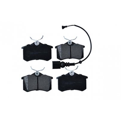 Тормозные колодки задние (c датчиком, 87x53x17) Volkswagen Golf 5 / Фольксваген Гольф 5 2003-2009 55436 ASAM (Румыния)