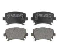 Гальмівні колодки задні (без датчика, 105.5x56x17) Volkswagen Golf 5 / Фольксваген Гольф 5 2003-2009 C2W021ABE ABE (Польща)
