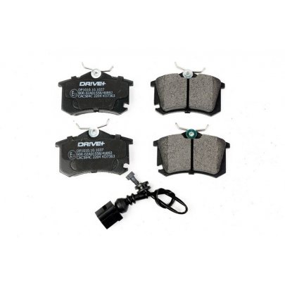 Тормозные колодки задние (c датчиком, 87x53x17) Volkswagen Golf 5 / Фольксваген Гольф 5 2003-2009 DP1010.10.1037 Drіve+ (Польша)