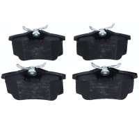 Тормозные колодки задние (без датчика, 87x53x17) Volkswagen Golf 5 / Фольксваген Гольф 5 2003-2009 GDB1330 TRW (Германия)