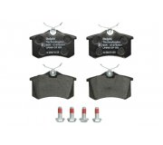 Гальмівні колодки задні (без датчика, 87x53x17) Volkswagen Golf 5 / Фольксваген Гольф 5 2003-2009 LP0565 DELPHI (США)