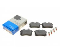 Тормозные колодки задние (без датчика, 87x53x17) Volkswagen Golf 5 / Фольксваген Гольф 5 2003-2009 LP565 DELPHI (США)