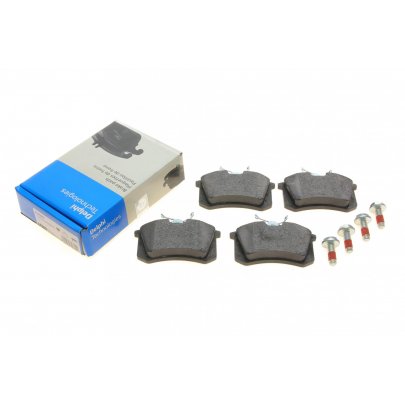 Тормозные колодки задние (без датчика, 87x53x17) Volkswagen Golf 5 / Фольксваген Гольф 5 2003-2009 LP565 DELPHI (США)