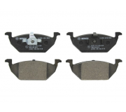 Тормозные колодки передние (без датчика, 146x54.7x19.8) Volkswagen Golf 5 / Фольксваген Гольф 5 2003-2009 0986424364 BOSCH (Германия)