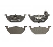 Тормозные колодки передние (с датчиком, 146x54.7x19.8) Volkswagen Golf 5 / Фольксваген Гольф 5 2003-2009 13.0460-7117.2 ATE (Германия)