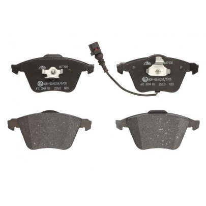 Тормозные колодки передние (с датчиком, 155x66x20.3) Volkswagen Golf 5 / Фольксваген Гольф 5 2003-2009 13.0460-7200.2 ATE (Германия)