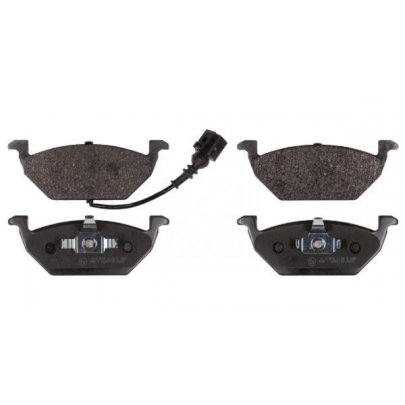 Гальмівні колодки передні (з датчиком, 146x54.7x19.8) Volkswagen Golf 5 / Фольксваген Гольф 5 2003-2009 16446 FEBI (Німеччина)