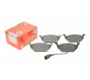 Гальмівні колодки передні (з датчиком, 146x54.7x19.8) Volkswagen Golf 5 / Фольксваген Гольф 5 2003-2009 23131.195.1 ZIMMERMANN (Німеччина)