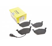 Гальмівні колодки передні (з датчиком, 146x54.7x19.8) Volkswagen Golf 5 / Фольксваген Гольф 5 2003-2009 2313101 TEXTAR (Німеччина)