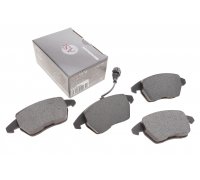 Тормозные колодки передние (с датчиком, 155x66x20.3) Volkswagen Golf 5 / Фольксваген Гольф 5 2003-2009 587D AST (Украина)