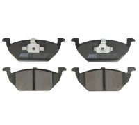 Тормозные колодки передние (без датчика, 146x54.7x19.8) Volkswagen Golf 5 / Фольксваген Гольф 5 2003-2009 C1A018ABE-P ABE (Польша)