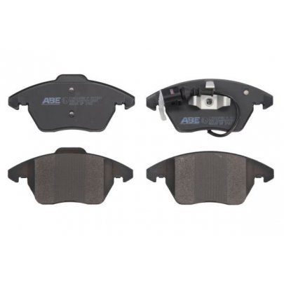 Тормозные колодки передние (с датчиком, 155x66x20.3) Volkswagen Golf 5 / Фольксваген Гольф 5 2003-2009 C1A024ABE-P ABE (Польша)