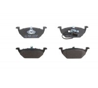 Тормозные колодки передние (с датчиком, 146x54.7x19.8) Volkswagen Golf 5 / Фольксваген Гольф 5 2003-2009 C1A026ABE ABE (Польша)