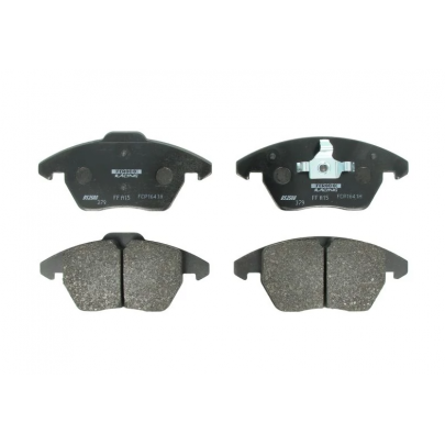 Тормозные колодки передние (без датчика, 155x66x20.3) Volkswagen Golf 5 / Фольксваген Гольф 5 2003-2009 FCP1641H FERODO (Великобритания)