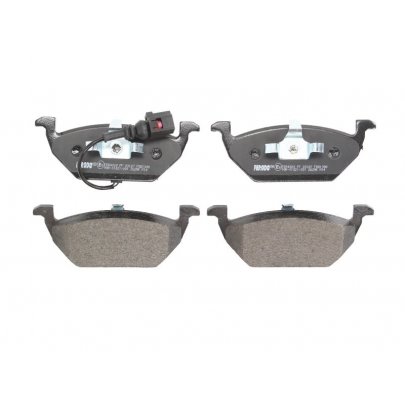 Гальмівні колодки передні (з датчиком, 146x54.7x19.8) Volkswagen Golf 5 / Фольксваген Гольф 5 2003-2009 FDB1398 FERODO (Великобританія)