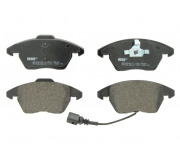 Тормозные колодки передние (с датчиком, 155x66x20.3) Volkswagen Golf 5 / Фольксваген Гольф 5 2003-2009 FDB1641 FERODO (Великобритания)