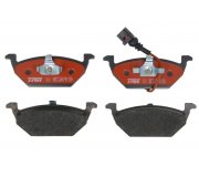 Гальмівні колодки передні (з датчиком, 146x54.7x19.8) Volkswagen Golf 5 / Фольксваген Гольф 5 2003-2009 GDB1386DTE TRW (Німеччина)