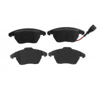 Тормозные колодки передние (с датчиком, 155x66x20.3) Volkswagen Golf 5 / Фольксваген Гольф 5 2003-2009 GDB1550 TRW (Германия)