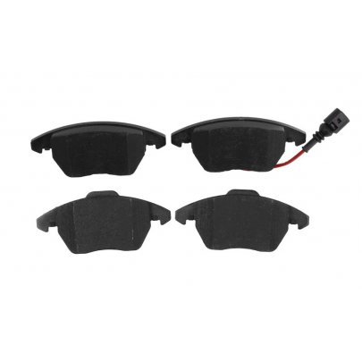 Тормозные колодки передние (с датчиком, 155x66x20.3) Volkswagen Golf 5 / Фольксваген Гольф 5 2003-2009 GDB1550 TRW (Германия)