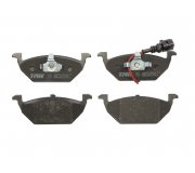 Тормозные колодки передние (с датчиком, 146x54.7x19.8) Volkswagen Golf 5 / Фольксваген Гольф 5 2003-2009 GDB1658 TRW (Германия)