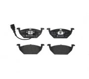 Тормозные колодки передние (с датчиком, 146x54.7x19.8) Volkswagen Golf 5 / Фольксваген Гольф 5 2003-2009 P85072 BREMBO (Италия)