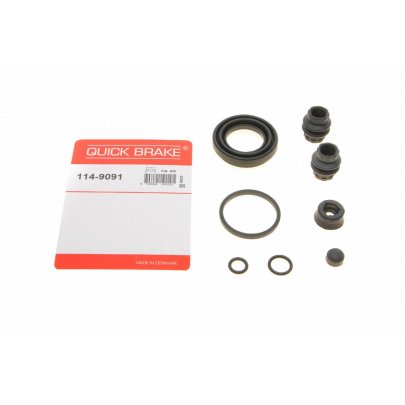 Ремкомплект заднего суппорта (без поршня) Volkswagen Golf 5 / Фольксваген Гольф 5 2003-2009 114-9091 QUICK BRAKE (Дания)