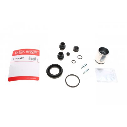 Ремкомплект заднего суппорта (с поршнем) Volkswagen Golf 5 / Фольксваген Гольф 5 2003-2009 114-9377 QUICK BRAKE (Дания)