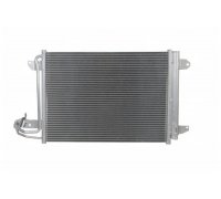 Радиатор кондиционера Volkswagen Golf 5 / Фольксваген Гольф 5 2003-2009 053-016-0016 ABAKUS (Польша)