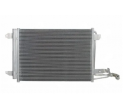 Радіатор кондиціонера Volkswagen Golf 5 / Фольксваген Гольф 5 2003-2009 30820006 AND (Україна)