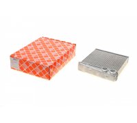 Радиатор печки (175x185x32) Volkswagen Golf 5 / Фольксваген Гольф 5 2003-2009 37033 FEBI (Германия)