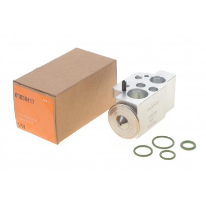 Расширительный клапан кондиционера Volkswagen Golf 5 / Фольксваген Гольф 5 2003-2009 38417 NRF (Нидерланды)