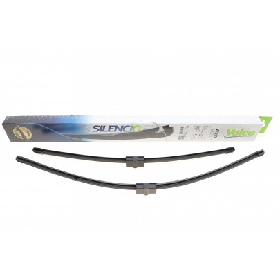 Комплект щіток склоочисника (безкаркасні, 600мм + 475мм) Volkswagen Golf 5 / Фольксваген Гольф 5 2003-2009 574346 VALEO (Франція)