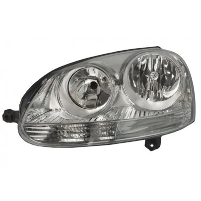 Фара передняя левая (тип ламп: H7/H7; PY21W; W5W) Volkswagen Golf 5 / Фольксваген Гольф 5 2004-2005 1EG247007-571 HELLA (Германия)