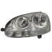 Фара передняя левая (тип ламп: H7/H7; PY21W; W5W) Volkswagen Golf 5 / Фольксваген Гольф 5 2004-2005 1EG247007-571 HELLA (Германия) - Фото №1