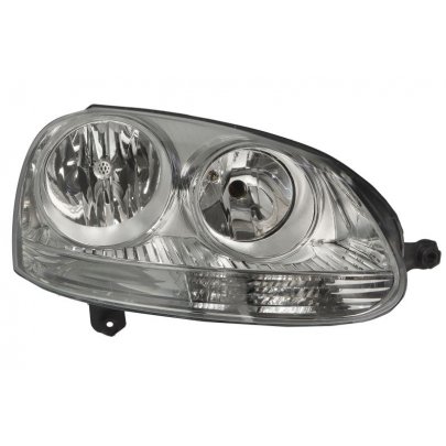 Фара передняя правая (тип ламп: H7/H7; PY21W; W5W) Volkswagen Golf 5 / Фольксваген Гольф 5 2003-2009 1EG247007-581 HELLA (Германия)