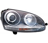 Фара передняя правая (тип ламп: D2S; H7) Volkswagen Golf 5 / Фольксваген Гольф 5 2003-2009 20-11257-05-2 TYC (Тайвань)