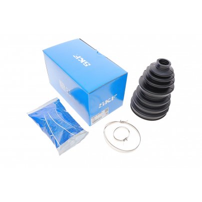 Пильовик шрусу зовнішній (комплект, 62х81х130) Volkswagen Golf 5 / Фольксваген Гольф 5 2003-2009 VKJP01001 SKF (Франція)