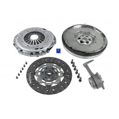 Демпфер / маховик + комплект сцепления Volkswagen Golf 5 / Фольксваген Гольф 5 2.0TDI 2003-2009 2290601009 SACHS (Германия)