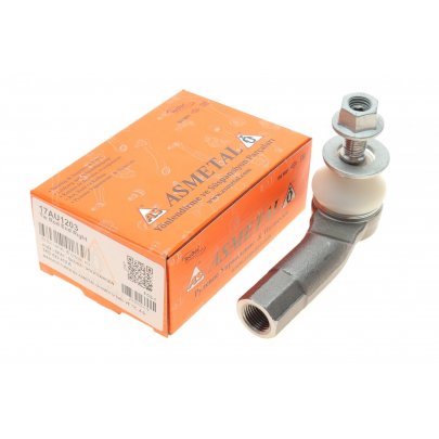 Наконечник рульової тяги правий Volkswagen Golf 5 / Фольксваген Гольф 5 2003-2009 17AU1203 ASMETAL (Туреччина)