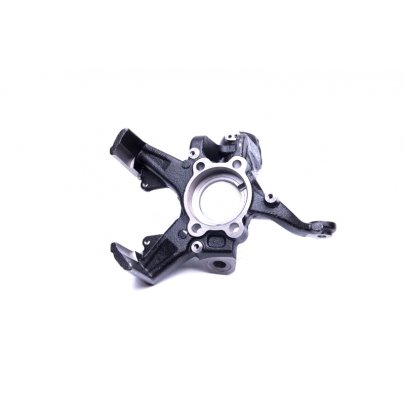 Кулак поворотный левый (цапфа, 4 отверстия) Volkswagen Golf 5 / Фольксваген Гольф 5 2003-2009 47SKV071 SKV GERMANY (Польша)