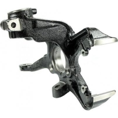 Кулак поворотный левый (цапфа, 3 отверстия) Volkswagen Golf 5 / Фольксваген Гольф 5 2003-2009 58086101 METZGER (Германия)