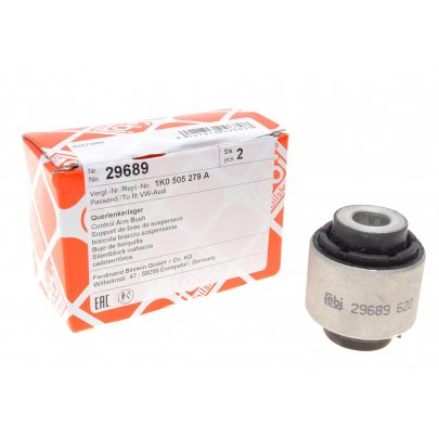 Сайлентблок заднього важеля внутрішній (верхній) Volkswagen Golf 5 / Фольксваген Гольф 5 2003-2009 29689 FEBI (Німеччина)