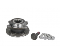 Подшипник ступицы передней (комплект, 4 болта) Volkswagen Golf 5 / Фольксваген Гольф 5 2003-2009 101017 OPTIMAL (Германия)