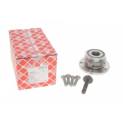 Подшипник ступицы передней (комплект, 4 болта) Volkswagen Golf 5 / Фольксваген Гольф 5 2003-2009 179778 FEBI (Германия)