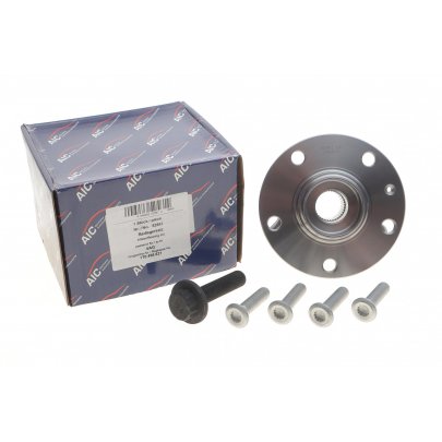 Подшипник ступицы передней (комплект, 4 болта) Volkswagen Golf 5 / Фольксваген Гольф 5 2003-2009 52561 AIC (Германия)