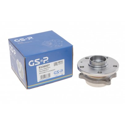 Підшипник маточини передньої (4 болти) Volkswagen Golf 5 / Фольксваген Гольф 5 2003-2009 9336007 GSP (КНР)