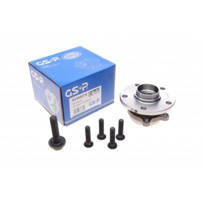 Подшипник ступицы передней (комплект, 4 болта) Volkswagen Golf 5 / Фольксваген Гольф 5 2003-2009 9336007K GSP (КНР)