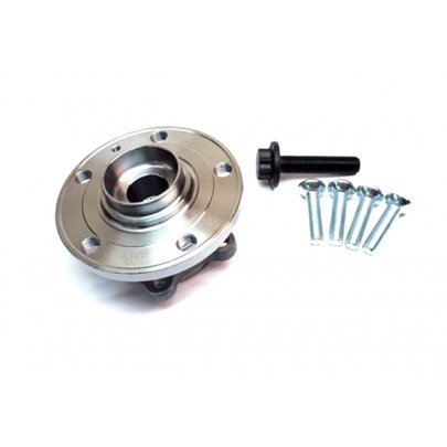 Подшипник ступицы передней (комплект, 4 болта) Volkswagen Golf 5 / Фольксваген Гольф 5 2003-2009 QWB1349 QUINTON HAZELL (Великобритания)